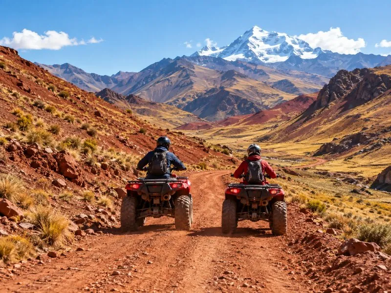 Quad-Tour durch das Rote Tal mit Mahlzeiten