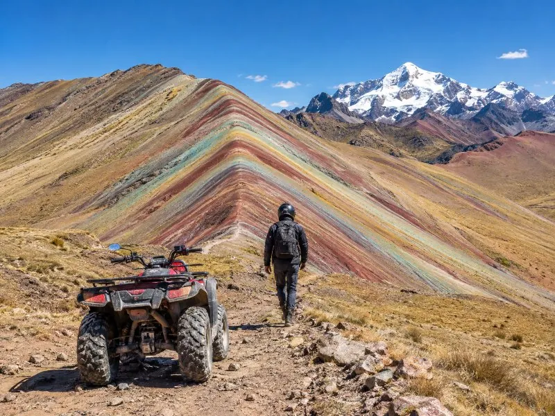 Vinicunca mit ATV, ohne Wanderung